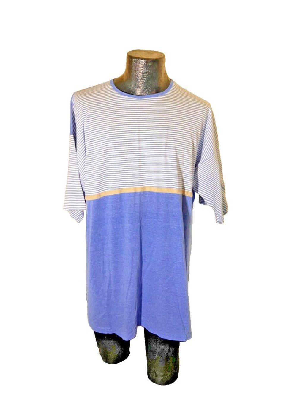 Vintage AAC by American Argo Colorblock & Striped T-Shir
